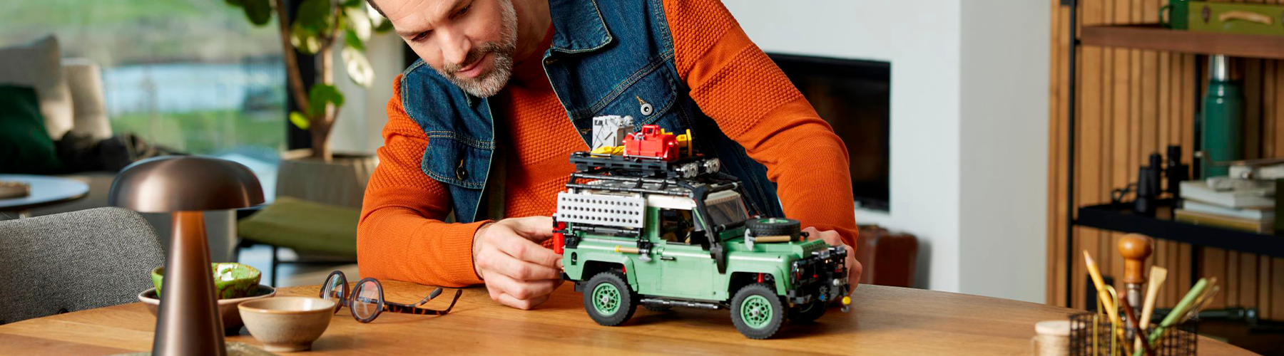 Embarca a Papá en una Aventura Inolvidable con el LEGO® Land Rover Classic Defender 90