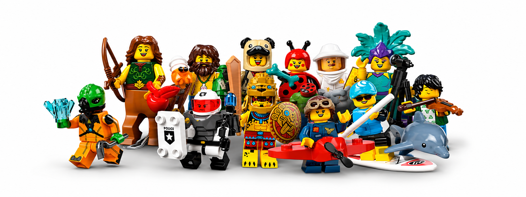 Minifiguras LEGO®: personajes para coleccionar, construir y crear historias