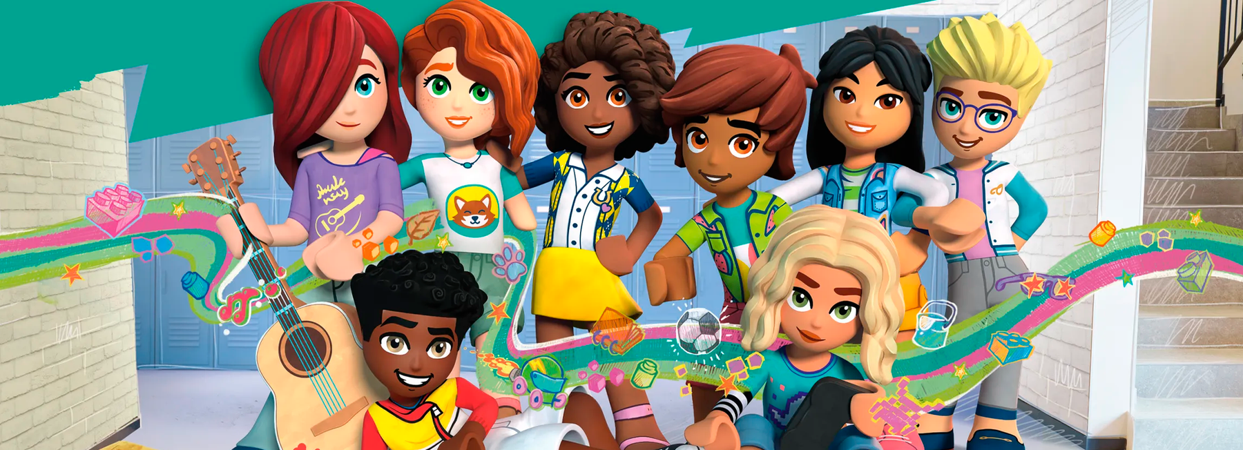 Amistad re imaginada: The LEGO Group revela una nueva generación de LEGO® Friends