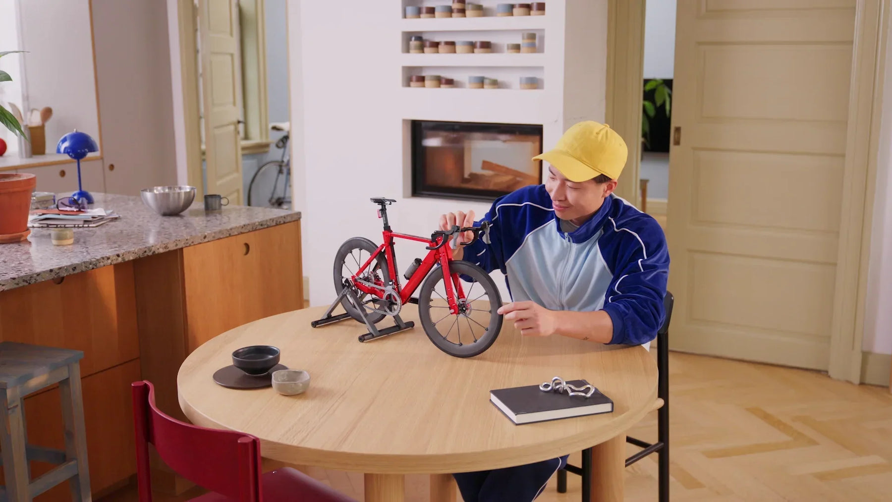 Bicicleta de Carretera LEGO® Icons: una construcción sobre ruedas