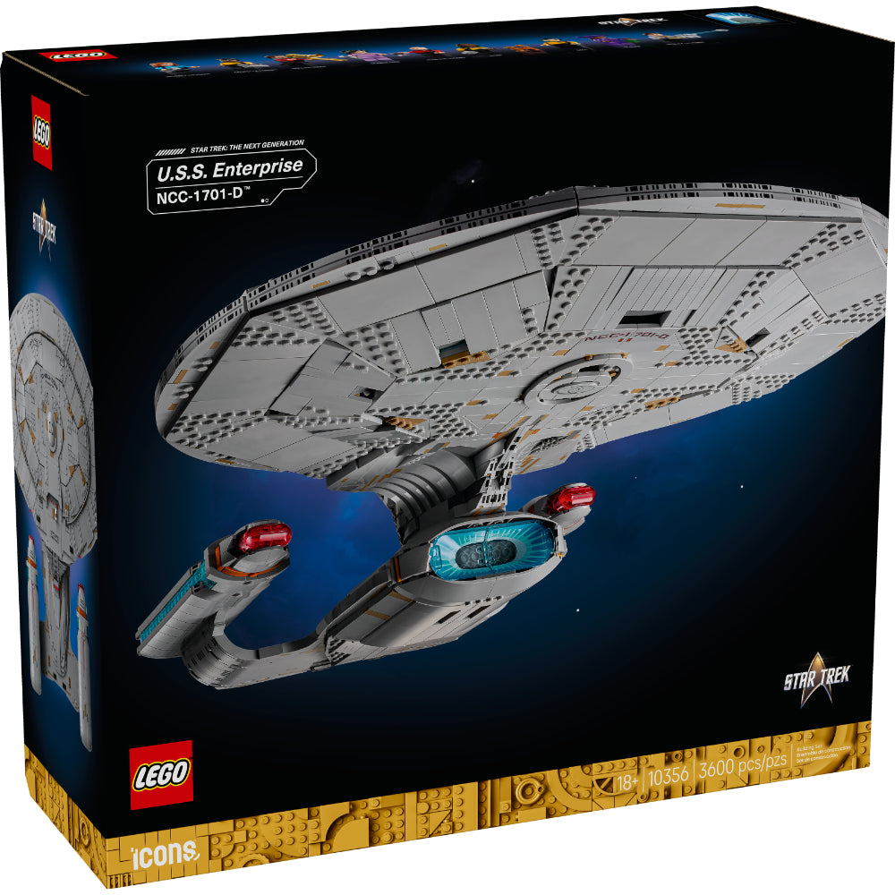 LEGO®Icons: Star Trek: Uss Enterprise - LEGO PANAMA - LEGO® Latam