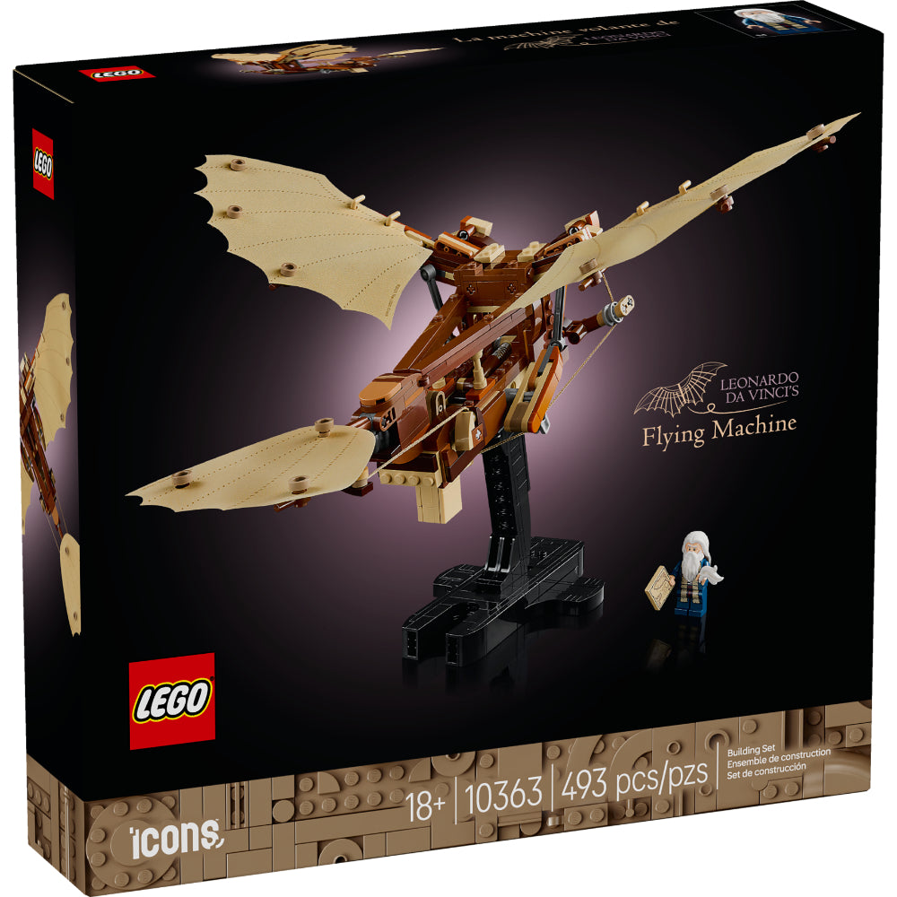 LEGO® Icons: Máquina Voladora De Leonardo Da Vinci - LEGO PANAMA