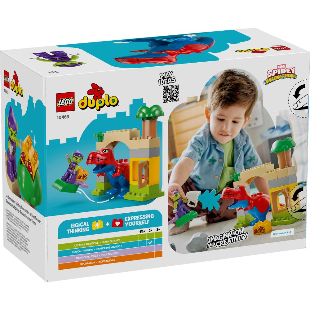 LEGO®Duplo: Dinosaurio Spidey-Rex Vs. Duende Verde (10463)_003