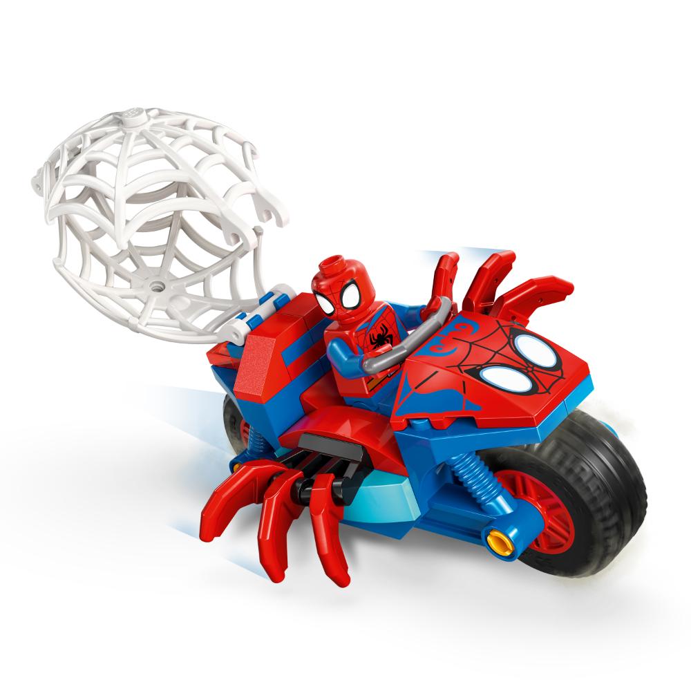 SPIDEY EN SU MOTO VS. RHINO