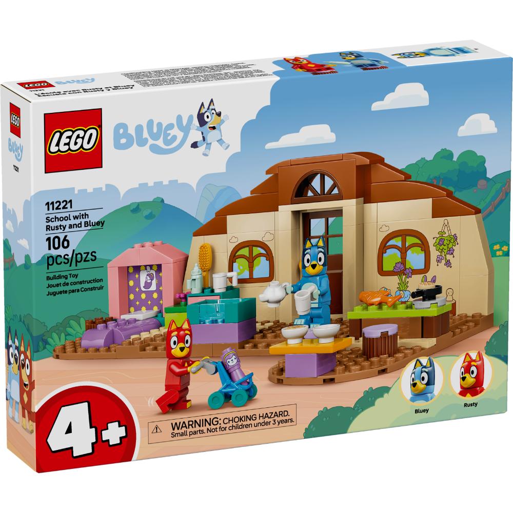 LEGO®Bluey: Escuela Con Rusty Y Bluey (11221)_001