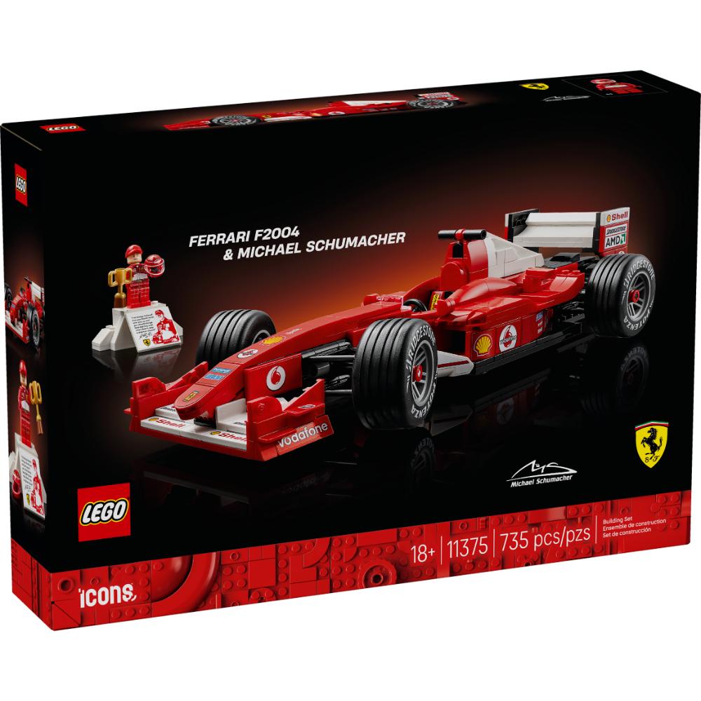 Ferrari Michael Schumacher ウィンドブレーカー FERRARI F2004 Y MICHAEL SCHUMACHER - LEGO — LEGO PANAMA