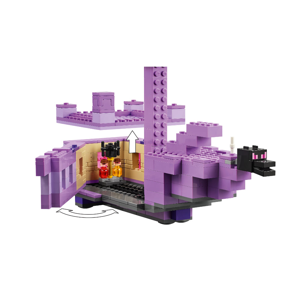 LEGO® Minecraft: El Dragón Ender Y El Barco Del End (21264)_006