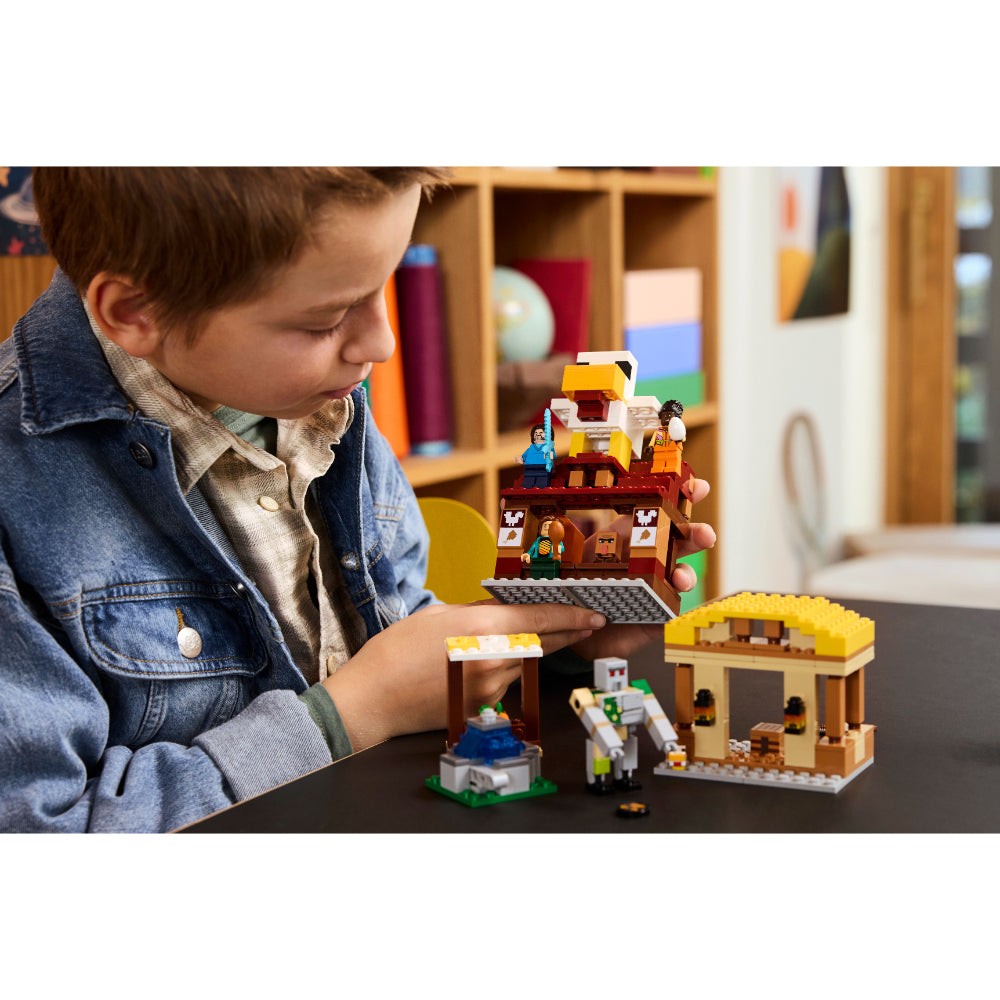 LEGO®Minecraft: El Ataque A La Aldea Del Globo De Ghast (21273)_011