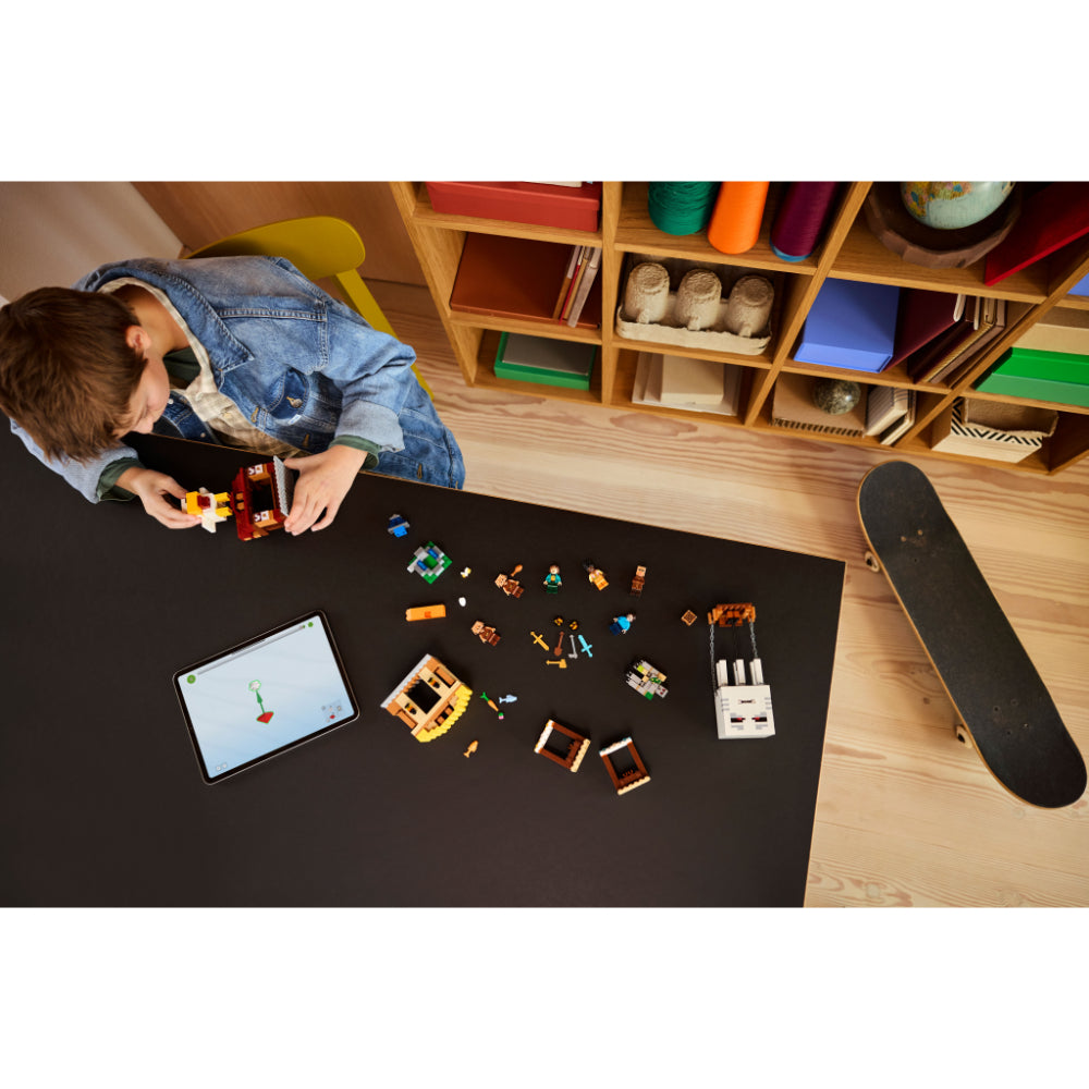 LEGO®Minecraft: El Ataque A La Aldea Del Globo De Ghast (21273)_009