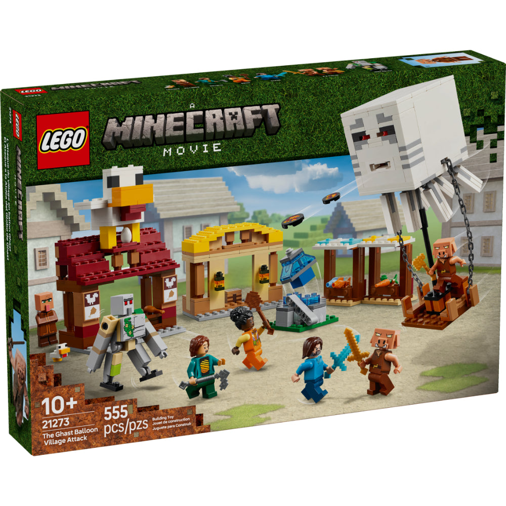 LEGO®Minecraft: El Ataque A La Aldea Del Globo De Ghast (21273)_001