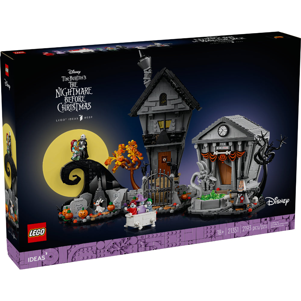Tim Burton’s set LEGO® Ideas: Disney Tim Burton: Pesadilla Antes De Navidad - LEGO