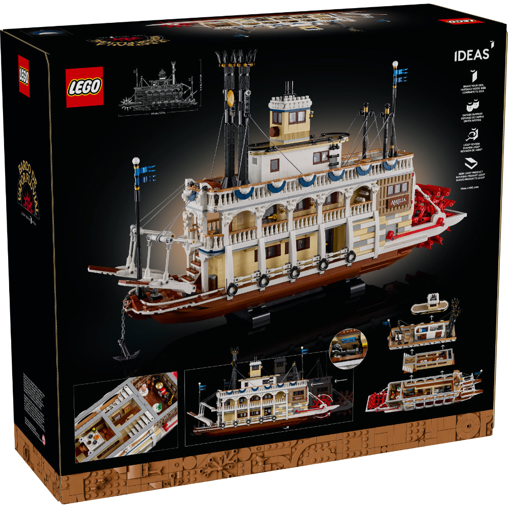 LEGO® Ideas: Barco De Vapor Fluvial (21356)
