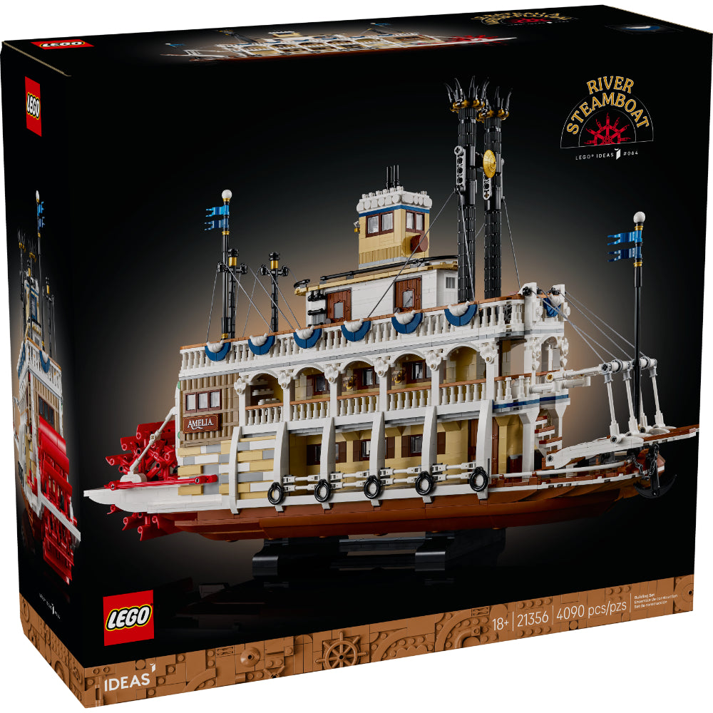LEGO® Ideas: Barco De Vapor Fluvial (21356)