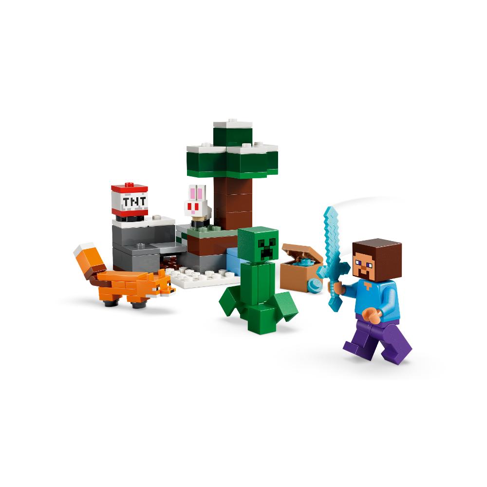 LA AVENTURA DE STEVE EN LA TAIGA