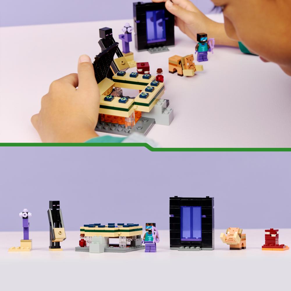 EL VIAJE POR EL NETHER Y EL PORTAL AL END