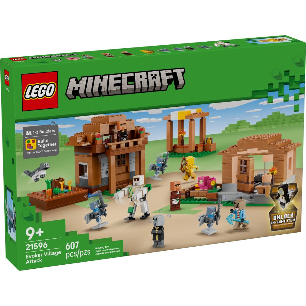 LEGO®Minecraft: Ataque Del Evocador A La Aldea (21596)_001