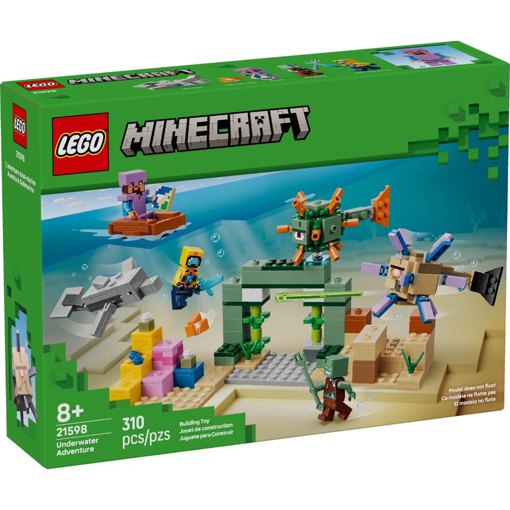 LEGO®Minecraft: Aventura Submarina (21598)_001