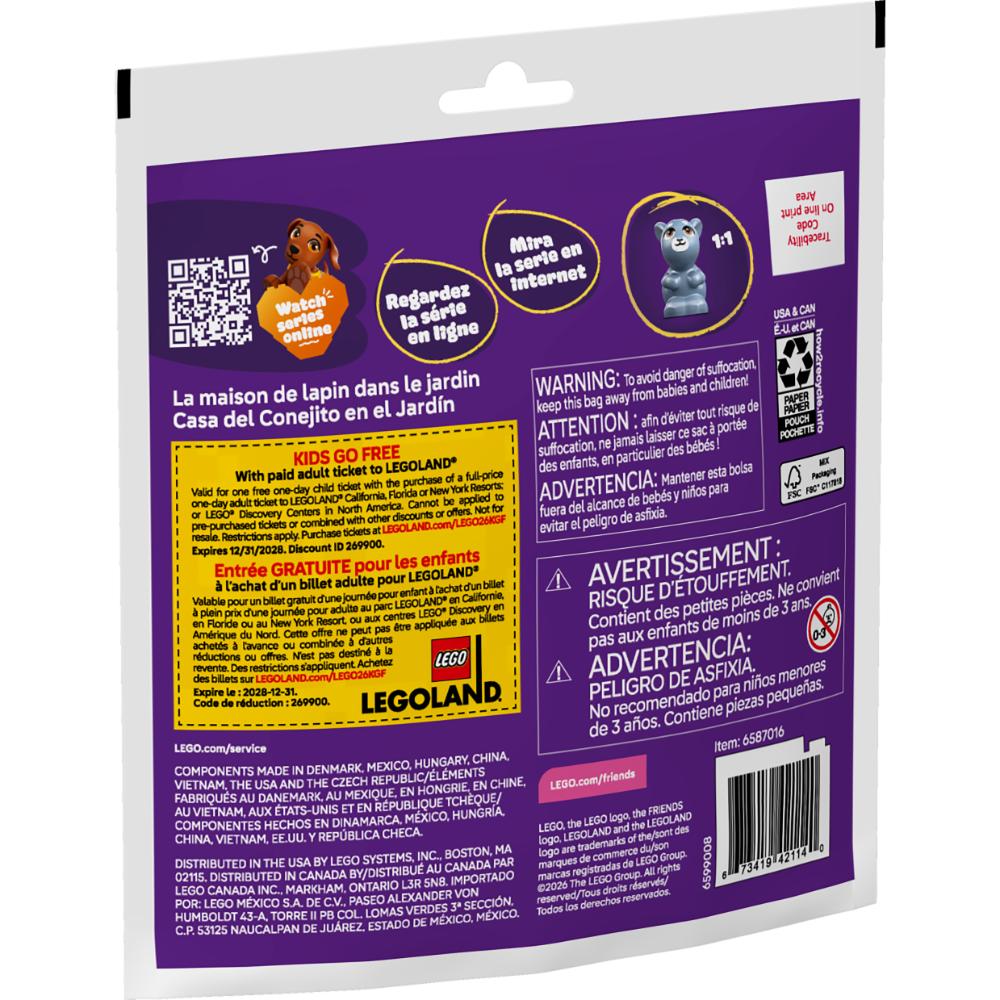 CASA DEL CONEJITO EN EL JARDÍN