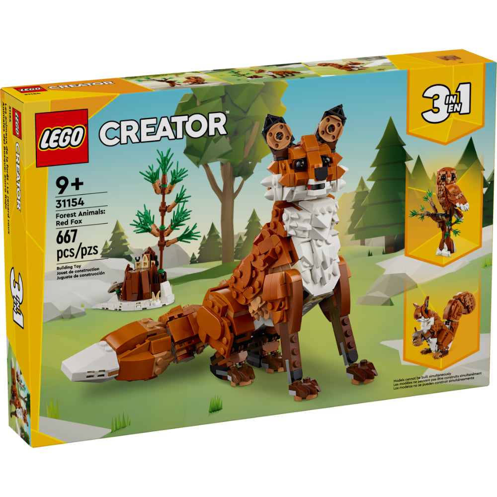LEGO® Creator Animales del Bosque: Zorro Rojo - LEGO PANAMA - LEGO