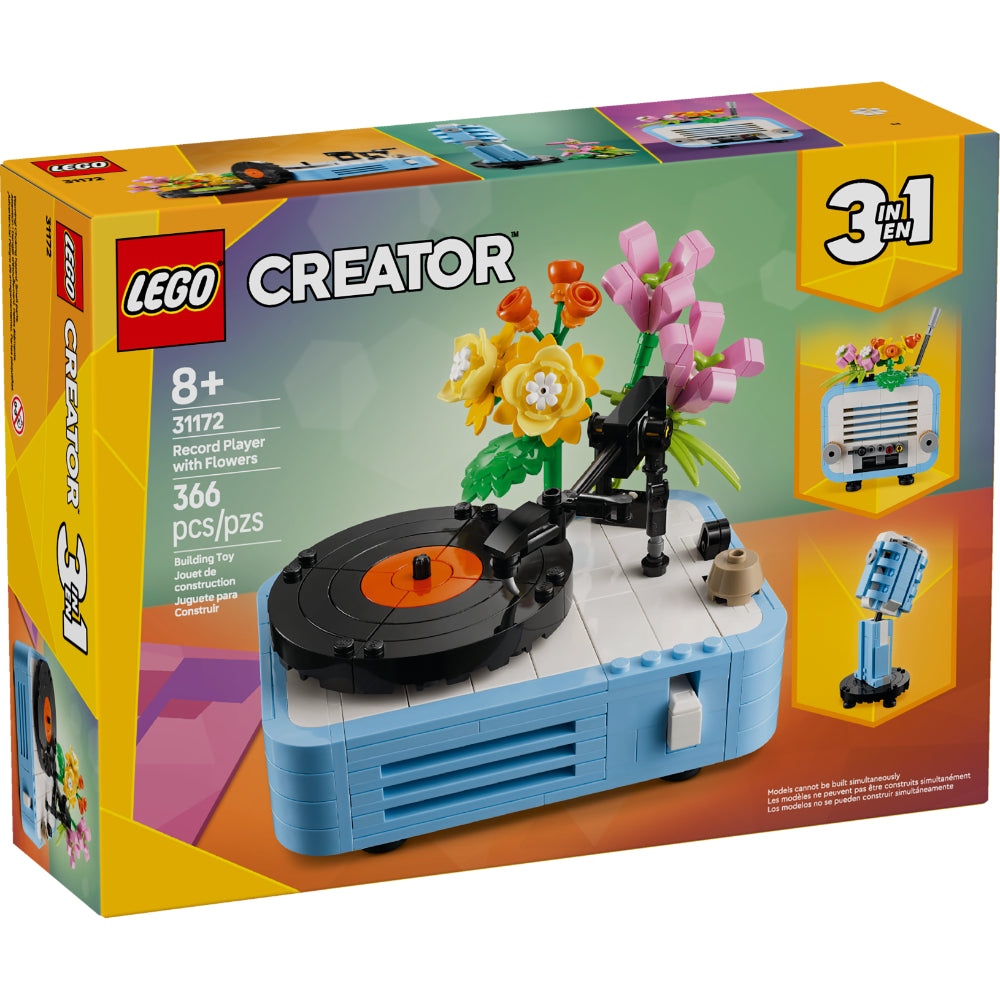 LEGO®Creator: Tocadiscos Con Flores - LEGO PANAMA - LEGO® Latam