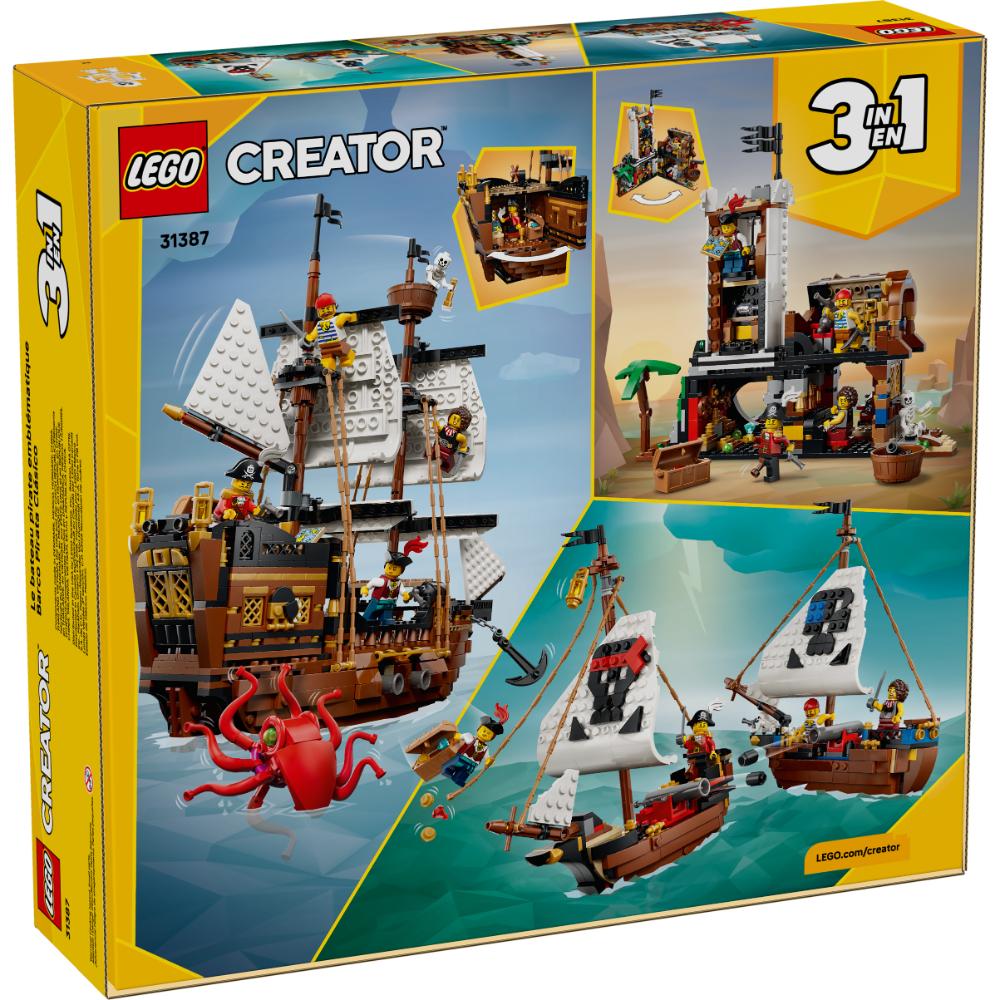 LEGO®Lego Creator: Barco Pirata Clásico (31387)_003