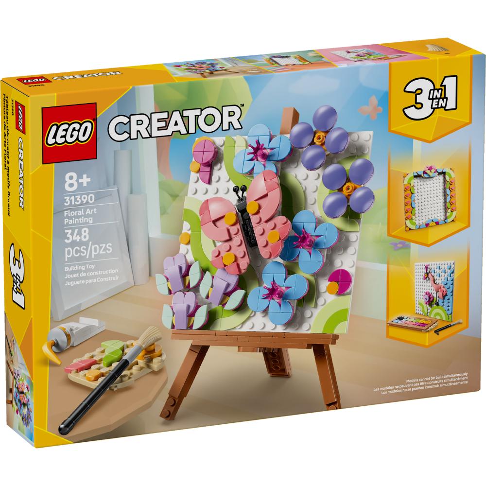 LEGO®Lego Creator: Pintura Decorativa De Arte Floral (31390)_001
