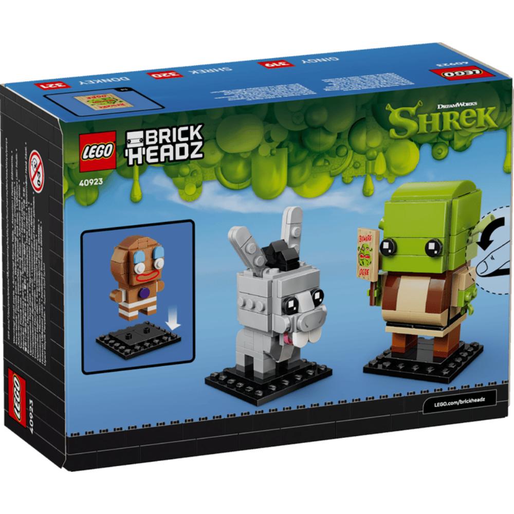 LEGO®Brickheadz: Figuras De Shrek, Asno Y Jengi (40923)_003