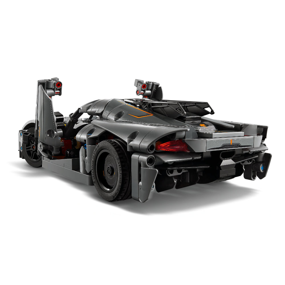 LEGO® Technic: Hipercoche Koenigsegg Jesko Absolut Gris (42173)_006