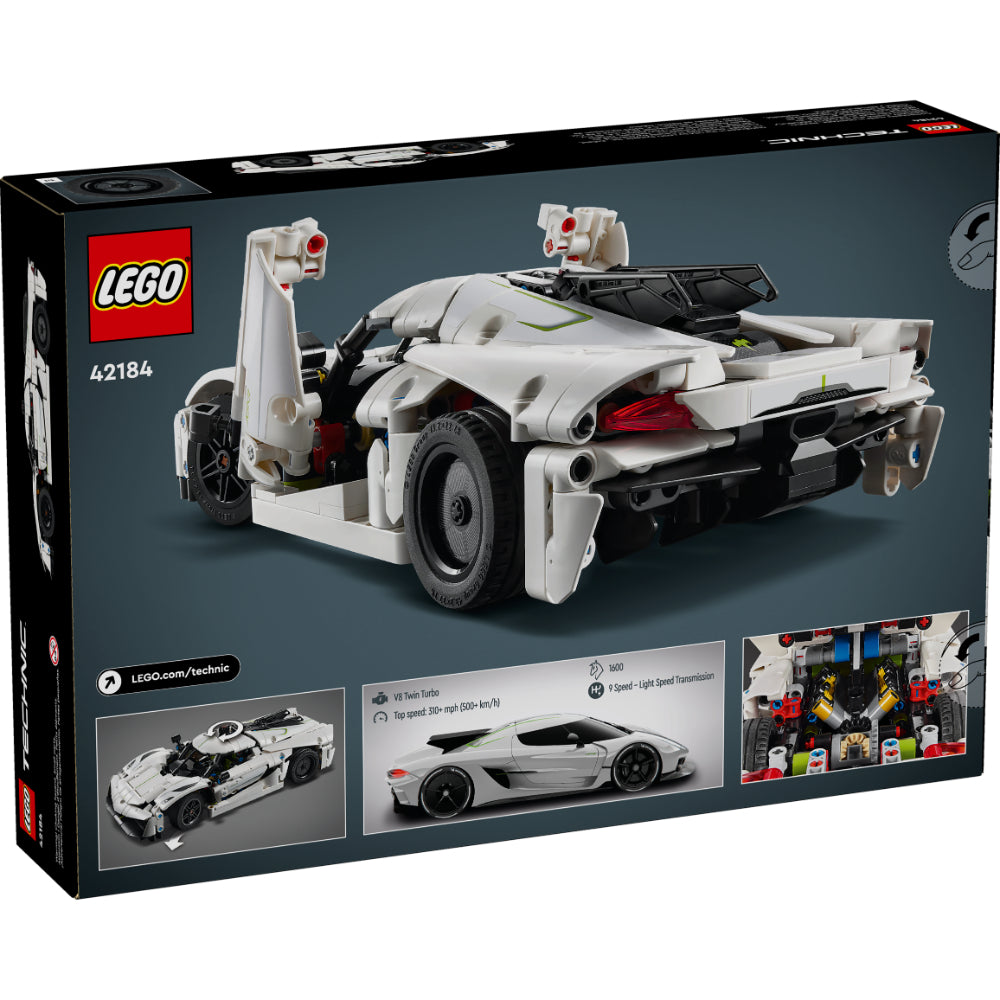 LEGO® Technic: Hipercoche Koenigsegg Jesko Absolut Blanco (42184)_003