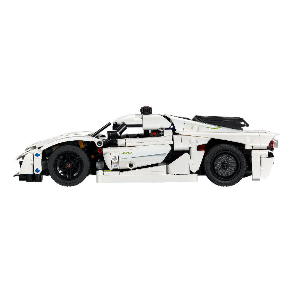 LEGO® Technic: Hipercoche Koenigsegg Jesko Absolut Blanco (42184)_004