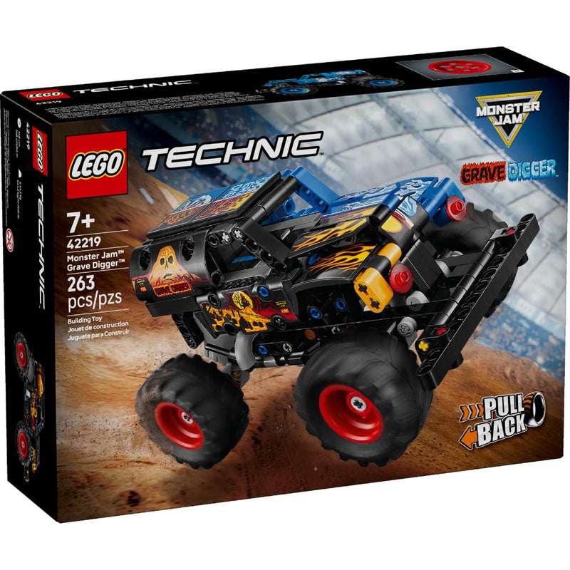 LEGO®Technic:Monster Jam™ Grave Digger™ Fuego y Hielo (42219)_001
