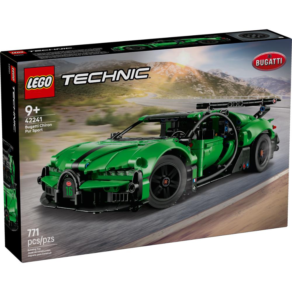 LEGO®Technic: Hipercoche Bugatti Chiron Pur Sport Verde (42241)_001