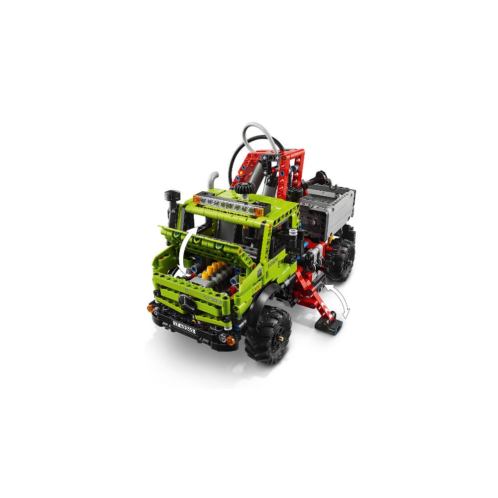 LEGO®Technic: Mercedes-Benz Unimog U 5023 Con Grúa (42242)_008