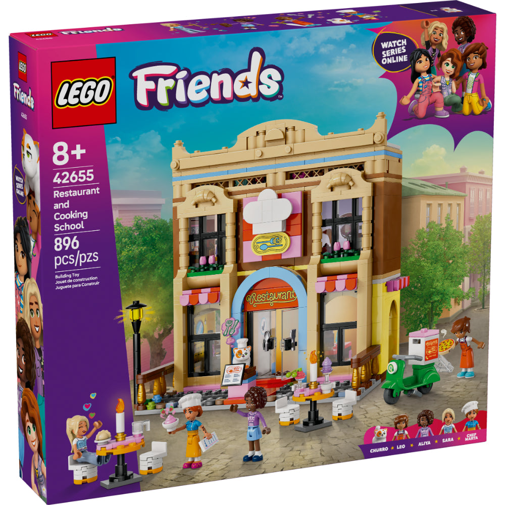 LEGO®Friends: Restaurante Y Escuela De Cocina (42655)_001