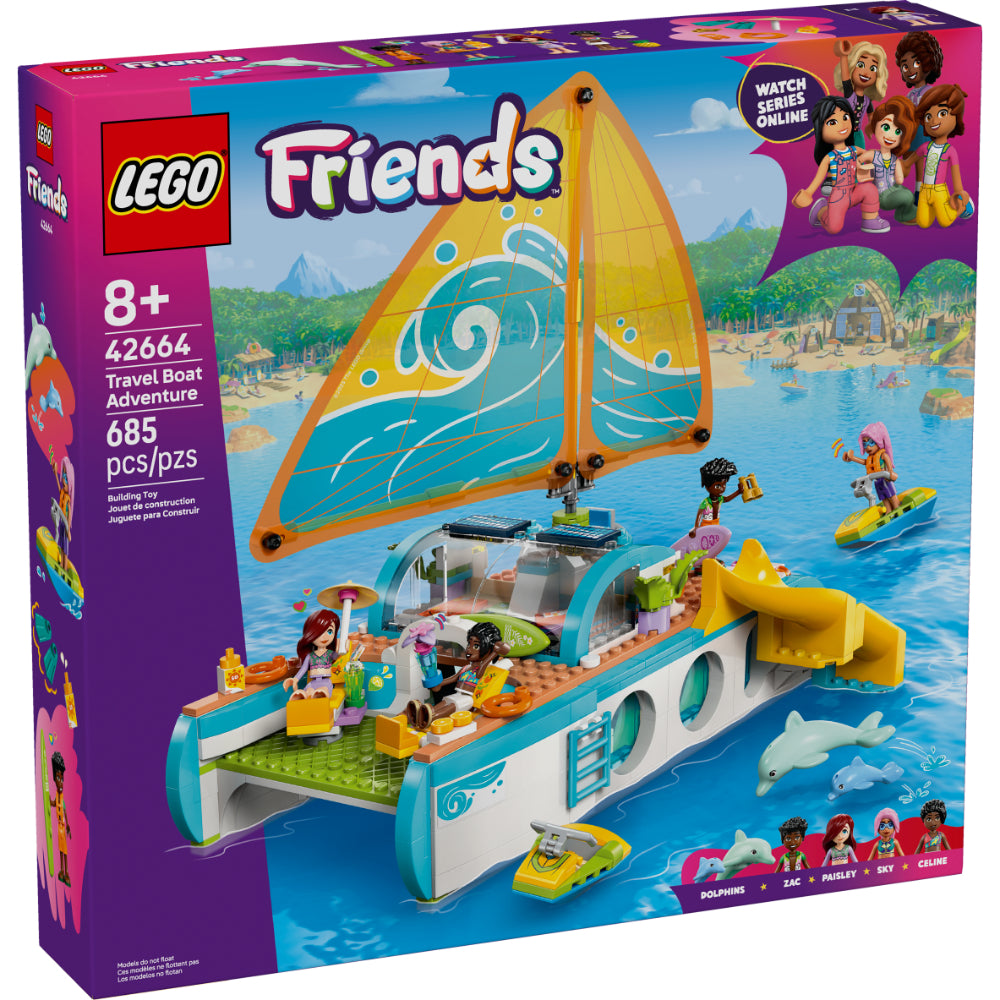 LEGO®Friends: Aventura En El Barco De Viaje - LEGO PANAMA - LEGO