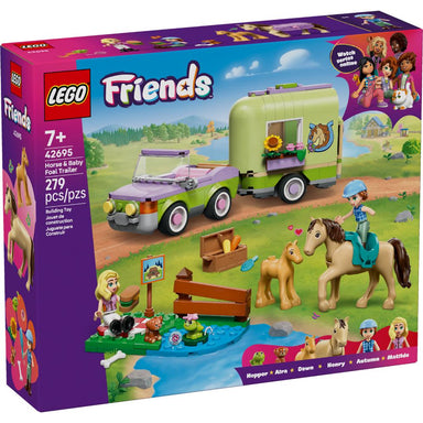LEGO®Friends: Remolque Para Caballo Y Potrillo (42695)_001
