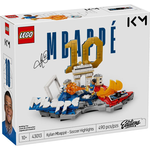 LEGO®Editions, Editions Sports: Kylian Mbappé: Fenómenos Del Fútbol (43013)_001