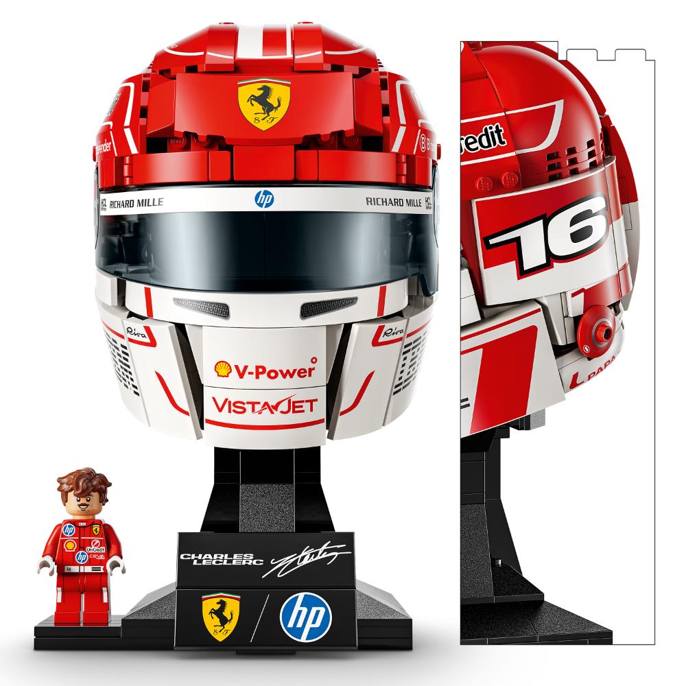 LEGO®Editions: Scuderia Ferrari Hp: Casco De Charles Leclerc (43014)_007
