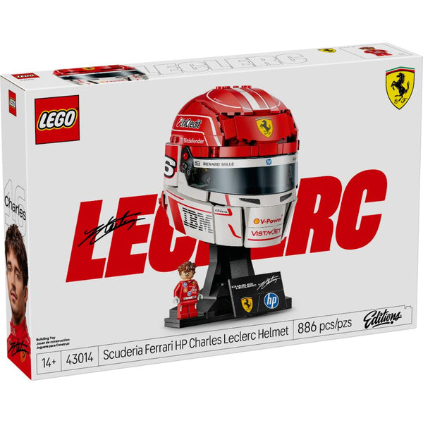 LEGO®Editions: Scuderia Ferrari Hp: Casco De Charles Leclerc (43014)_001