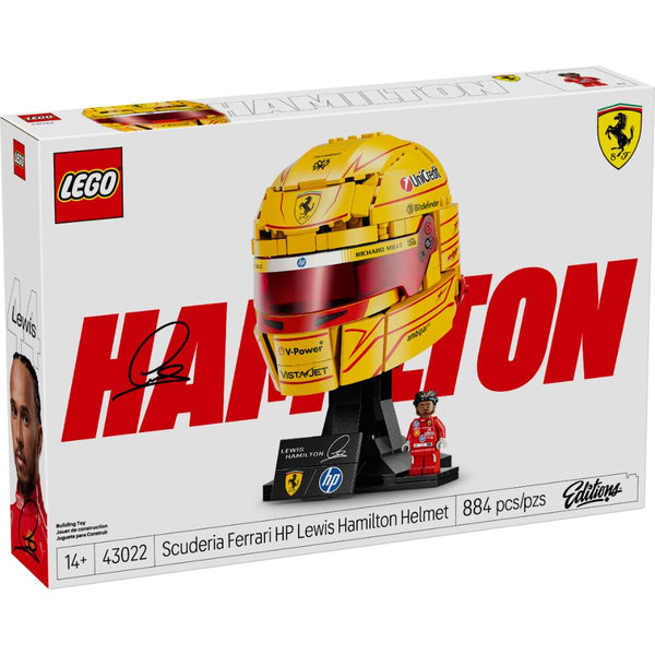 LEGO®Editions: Scuderia Ferrari Hp: Casco De Lewis Hamilton (43022)_001