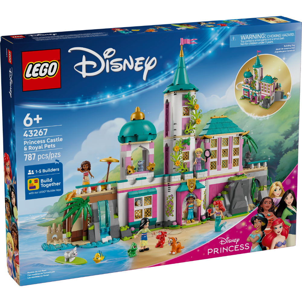 LEGO®Disney Princess: Castillo De Las Princesas Y Mascotas Reales (43267)_001