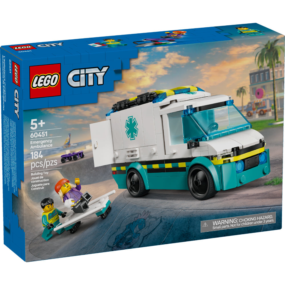 LEGO®City: Ambulancia De Emergencias - LEGO PANAMA - LEGO® Latam