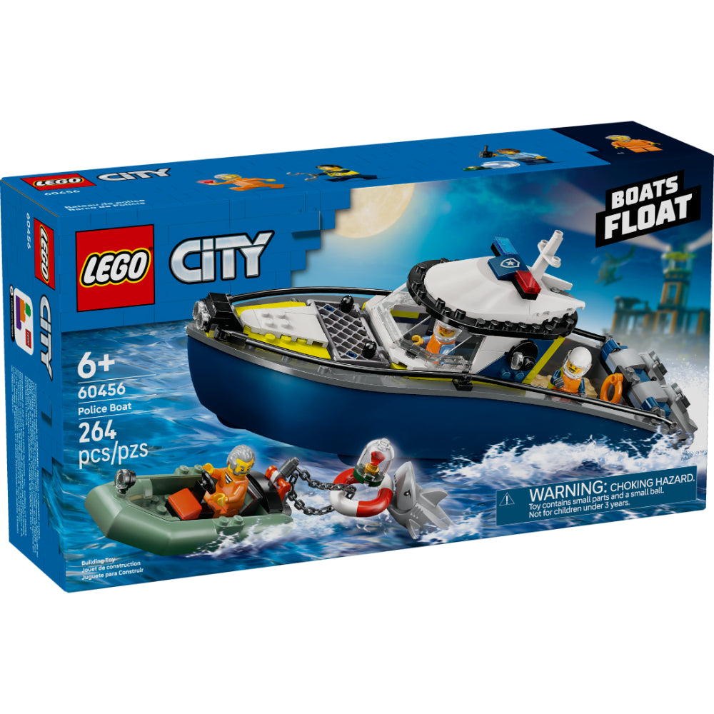 LEGO®City: Persecución En Barco De Policía (60456)_001