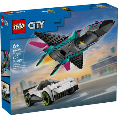 LEGO®City: Avión Jet Vs. Auto (60489)_001