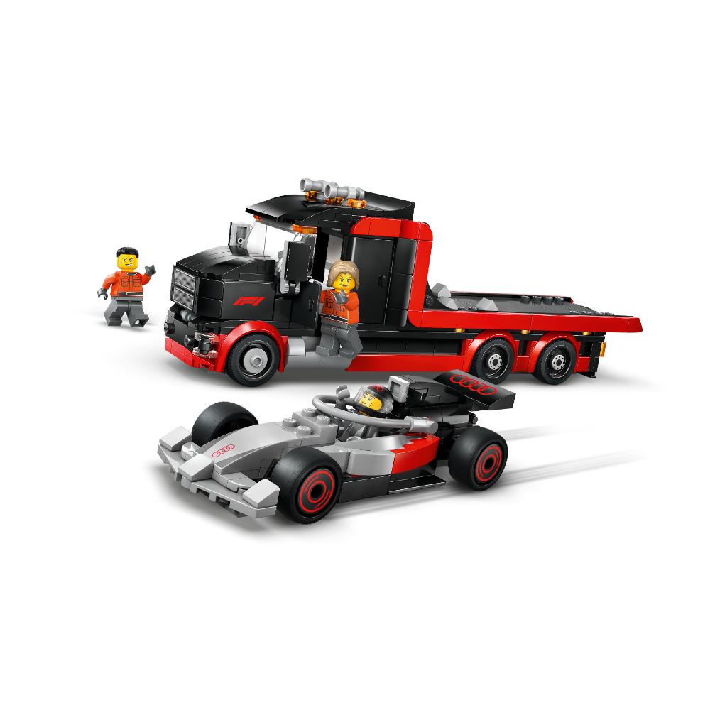 LEGO®City: Camión De Exposición De F1® Con Coche De Carreras Audi F1® (60493)_005