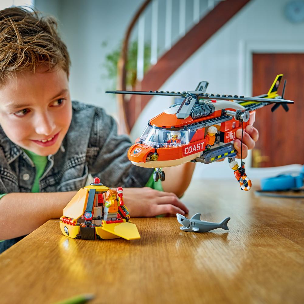LEGO®City: Helicóptero De Guardacostas (60503)_011