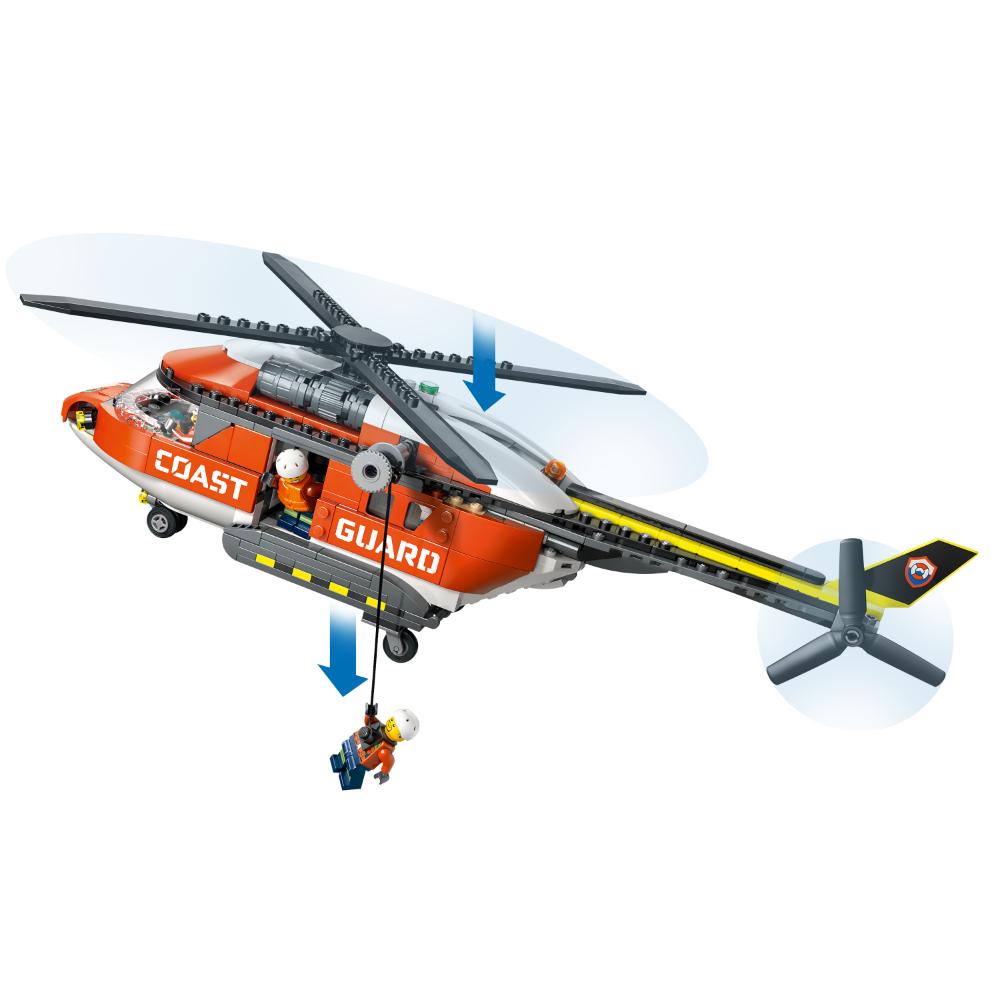 LEGO®City: Helicóptero De Guardacostas (60503)_005