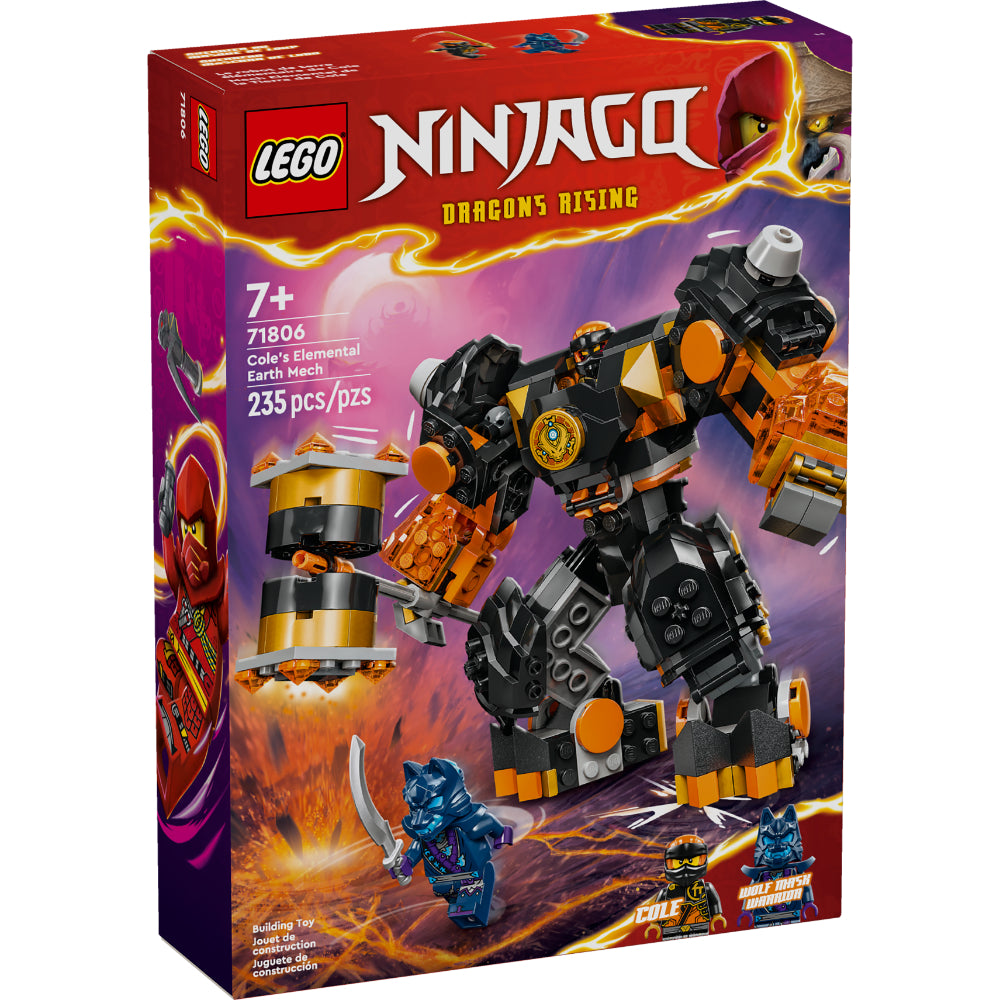 LEGO®Ninjago: Meca Elemental De La Tierra De Cole - LEGO PANAMA