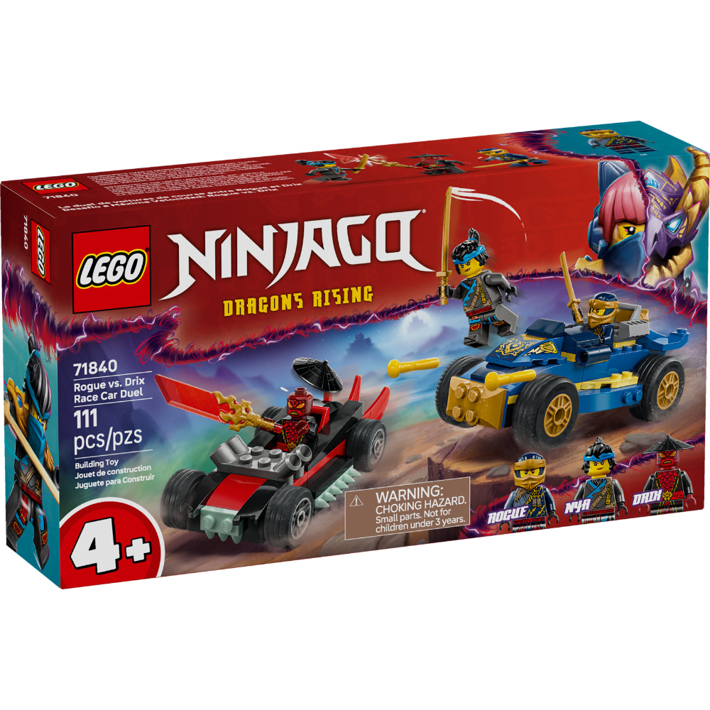 「Rafa」Rルイス、Cベイリー & Bファーブ 5体セット LEGO®Ninjago: Desafío A Máxima Velocidad: Rogue Vs. Drix - LEGO