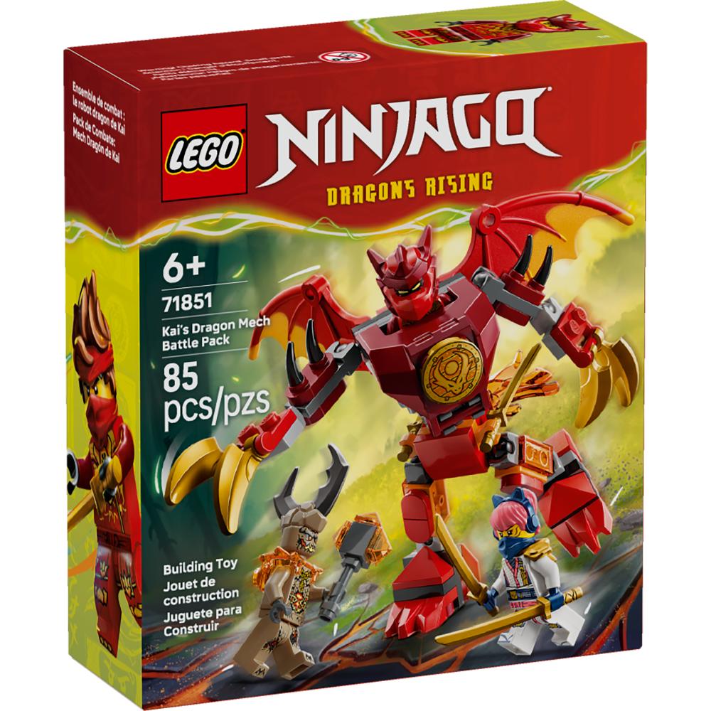LEGO®Ninjago: Pack De Combate: Mech Dragón De Kai (71851)_001